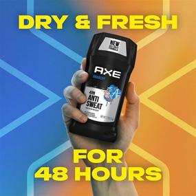 img 2 attached to 🏻 AXE Anarchy For Him Deodorant Stick 2.7 oz, Pack of 2 - Effective Antiperspirant for Men