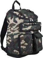 fuel multi pocket backpack capacity top loader logo