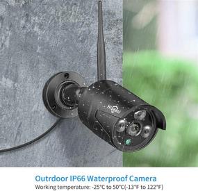 img 2 attached to 📷 Advanced Hiseeu Wireless Security Camera System with 3TB HDD, 2K Resolution, and 8 High-Quality Cameras: Waterproof, Night Vision, Motion Alert, Remote Access, and More!