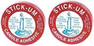 🧲 stickum 1/2-ounce by fox run brands - convenient pack of 2 logo