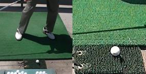 img 2 attached to Enhance Your Golf Game Anywhere with Don Brosseau Dr B's Air Divot Portable Golf Mat