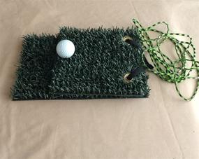 img 3 attached to Enhance Your Golf Game Anywhere with Don Brosseau Dr B's Air Divot Portable Golf Mat