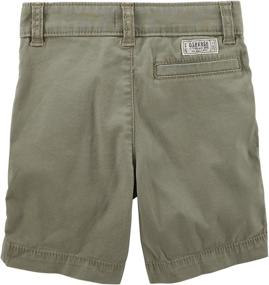 img 2 attached to Discover Adventure with Little 👦 Stretch Front Short Explorer Boys' Clothing