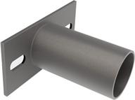 🔄 corrosion resistant slip fitter adapter for outdoor light fixtures - transform slip fitter to arm mounting. ideal for outdoor flood lights, parking lot lights, and shoebox light fixtures logo