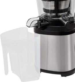 img 2 attached to 🍏 Effortless Maintenance Made Easy: Amazon Basics Wide Chute Masticating Slow Juicer—Easy to Clean & Efficient