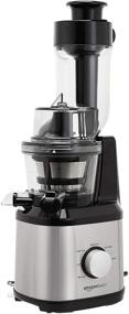 img 4 attached to 🍏 Effortless Maintenance Made Easy: Amazon Basics Wide Chute Masticating Slow Juicer—Easy to Clean & Efficient