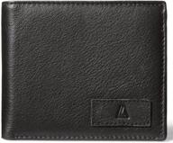 🕰️ timeless elegance: leather architect leather classic tri fold for sophisticated style logo