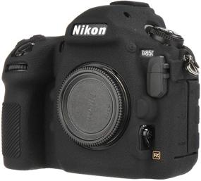 img 3 attached to 📷 Корпус STSEETOP для Nikon D850: Премиальная силиконовая резиновая крышка для камеры для максимальной защиты (черный)