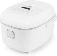 🍚 aroma housewares professional 8-cups (cooked) / 2qt. 360° induction rice cooker & multicooker (arc-7604), white: the ultimate kitchen appliance for effortless cooking and perfectly flavored rice логотип