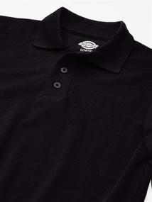 img 1 attached to 👕 Boys' Long Sleeve Pique Polo by Dickies