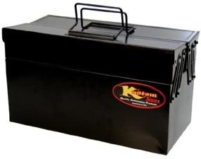 img 1 attached to 🔧 Metal Folding Storage Box for Auto Body Tools - Customizable Shop Solution