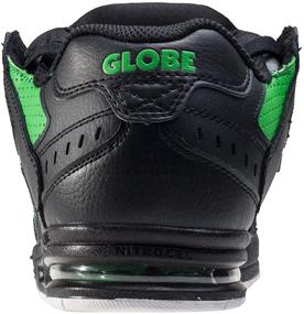 img 1 attached to 👟 Stylish and Versatile: Globe Sabre Trainers in Black and Green for Men