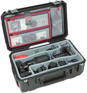 skb cases 3i-2011-7dl iseries airline approved case: organize your gear with think tank designed photo dividers and lid organizer logo