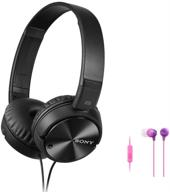 sony mdrzx110nc cancelling headphones mdr ex15ap logo