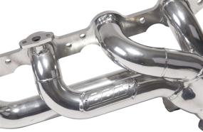 img 3 attached to BBK Shorty Performance Exhaust Headers for 4.8, 5.3L GM Truck and SUV - 1-3/4&#34; Tuned Length, Polished Silver Ceramic Finish