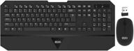 🔌 full-sized wireless keyboard and mouse combo - edjo 2.4g with palm rest, silent keypad, and adjustable 3 level dpi - compatible with windows, mac os, pc, laptop, and desktop logo