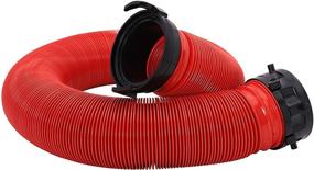 img 3 attached to 🔴 Valterra D04-0113 EZ Coupler 10ft RV Extension Hose in Red - Enhanced for SEO