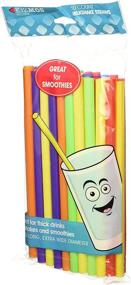 img 2 attached to Assorted 50 Count Kizmos Milkshake/Smoothie Straws