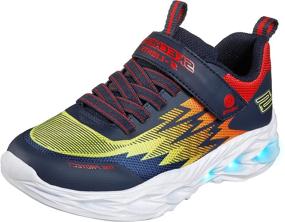 img 4 attached to Skechers S-Lights Vortex Flash Zorent Sneaker for Boys