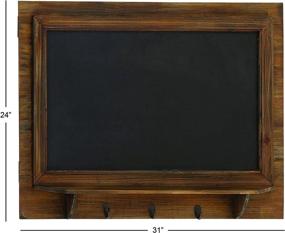 img 2 attached to Deco 79 50240 Blackboard Shelf