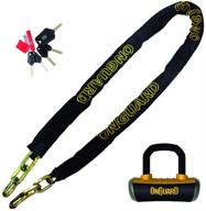 🔒 onguard 8019l mastiff 6ft x 3/8in quad chain lock logo