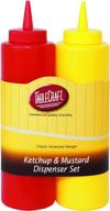 🍅 tablecraft 112km nostalgia ketchup and mustard dispenser set, 12oz - improved seo логотип