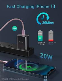 img 3 attached to MFi Certified USB C to Lightning Cable for Industrial Electrical Wiring and Connectivity