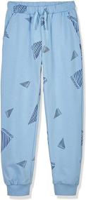img 1 attached to Unisex Printed Sweatpants: Stylish Joggers for Kids, Ages 4-12 - Perfect for Boys or Girls