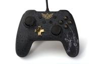 🎮 enhance your nintendo switch gaming experience with powera wired controller for zelda: breath of the wild logo