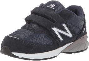 img 4 attached to 👟 Top-rated New Balance 990V5 Running Shoes for Toddler Girls: Comfortable and Stylish Athletic Footwear