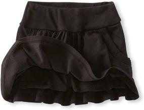 img 1 attached to LAmade Little Girls Mini Skort Girls' Clothing in Skirts & Skorts