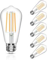 💡 vintage style langree antique equivalent non dimmable filament bulb: classic elegance for modern lighting logo