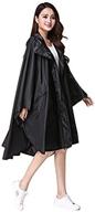 🌂 stylish polyester waterproof raincoat for women: fashionable poncho for all-weather protection logo