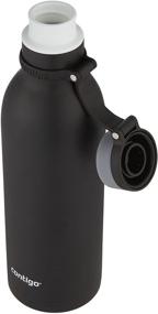 img 3 attached to Contigo THERMALOCK Matterhorn: 32 oz. Stainless Steel Water Bottle in Matte Black