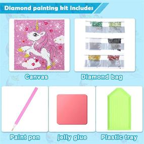 img 1 attached to Pieces Diamond Painting Crafts Beginners