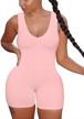xxtaxn sleeveless rompers bodycon jumpsuit women's clothing for jumpsuits, rompers & overalls logo