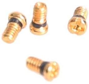 img 2 attached to 🔩 CEYDEY Gold Replacement Screws for Aviator RB3025 3025 Sunglasses Repair Kit (Set of 4) with Screwdriver