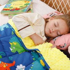 img 4 attached to 🛏️ Enhance Kids' Restful Nights with BUZIO Reversible Weighted Sleeping Patterns for Home Store
