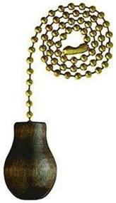 img 1 attached to 💡 Westinghouse Lighting Corp 77013 Wal Knob Pull Chain: Convenient and Stylish Lighting Accessory