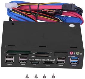 img 1 attached to Ciglow 5 25Inch Dashboard Multi Function Reader