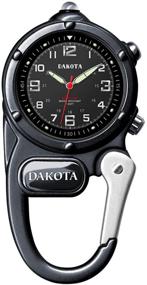 img 4 attached to ⌚ Идеальное удобство с мини-часами Dakota Watch Company Mini Clip Microlight Watch