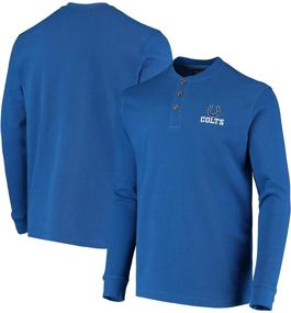 img 4 attached to Dunbrooke Apparel Cowboys Thermal Henley: Quality Thermal Men's Clothing and Shirts