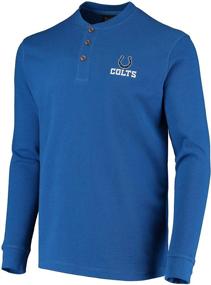 img 3 attached to Dunbrooke Apparel Cowboys Thermal Henley: Quality Thermal Men's Clothing and Shirts