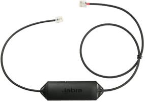 img 1 attached to 🔌 Jabra 14201-43: Адаптер электронного крючка Link в стильном черном цвете - Улучшите свою коммуникацию