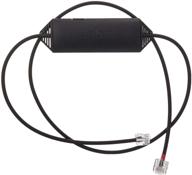 🔌 jabra 14201-43: link electronic hook switch adapter in sleek black - enhance your communication logo