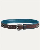 bit belt deep turquoise large logo