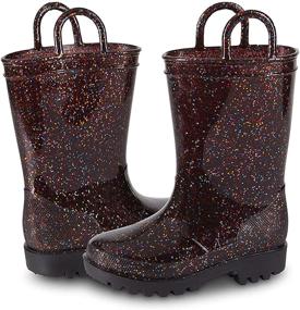 img 4 attached to Sporto Kids Boots Glitter Slip Boys' Shoes for Boots