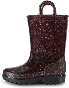 img 2 attached to Sporto Kids Boots Glitter Slip Boys' Shoes for Boots