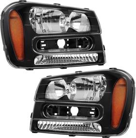 img 4 attached to Headlights 2002 2009 Chevrolet Trailblazer Replacement