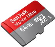 📷 высокопроизводительная карта памяти sandisk ultra microsdxc uhs-i для камеры (sdsdqui-064g-a11) логотип